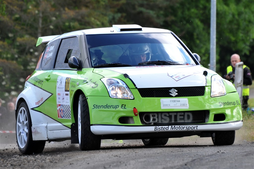 Et hattrick af rallytitler er muligt for Jesper Bisted
(Foto: Bisted Motorsport)